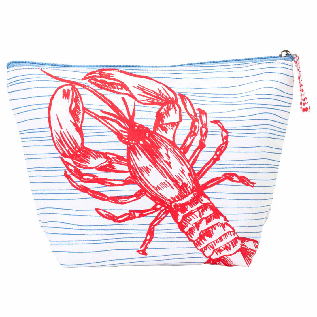 Lobster Red Large Relaxed Pouch Pouch - rockflowerpaper