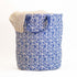 Chanel Blue Tall Laundry Bin Laundry Tote - rockflowerpaper