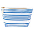 French Blue Stripe Medium Relaxed Pouch Pouch - rockflowerpaper