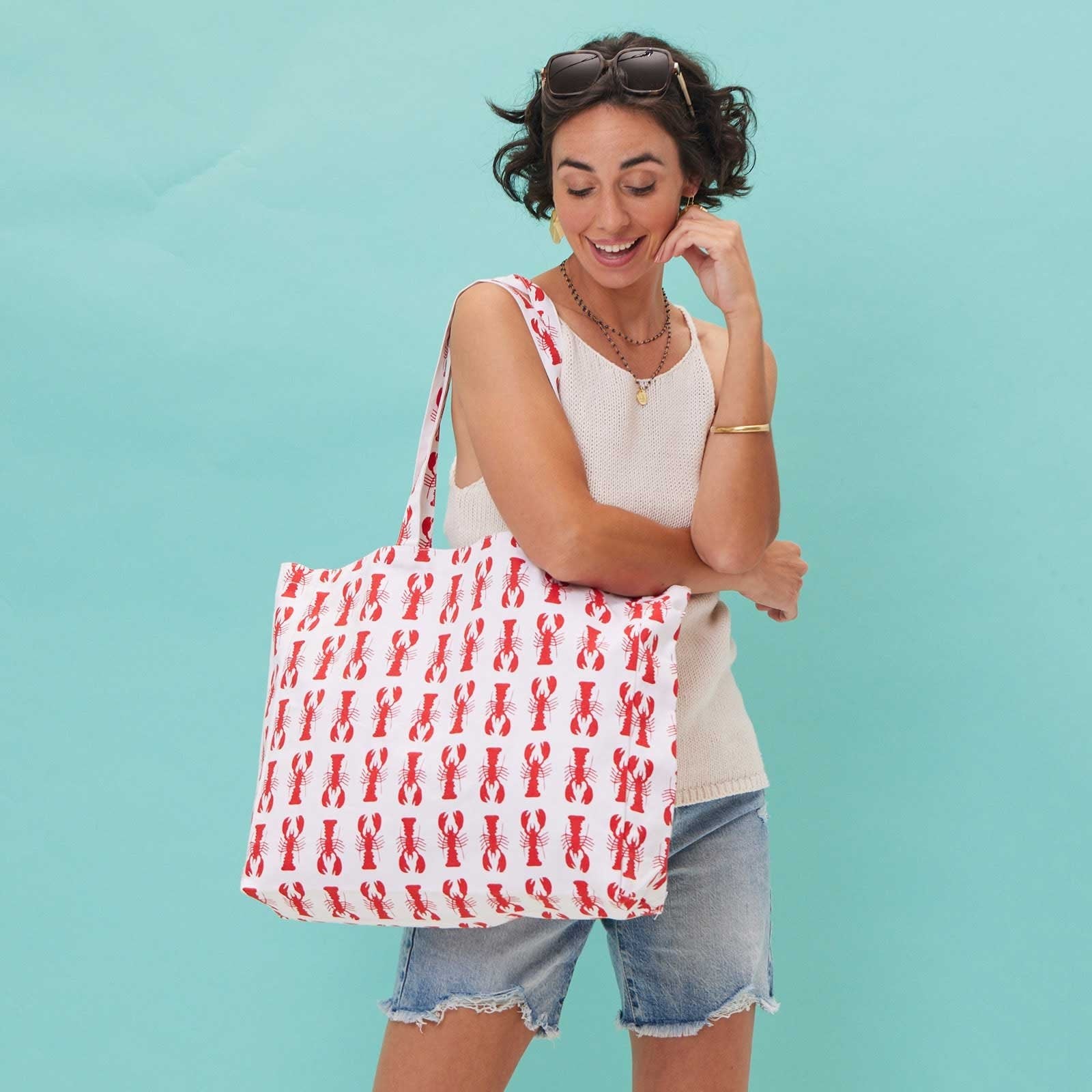 Lobby Little Shopper Tote Bag Tote - rockflowerpaper