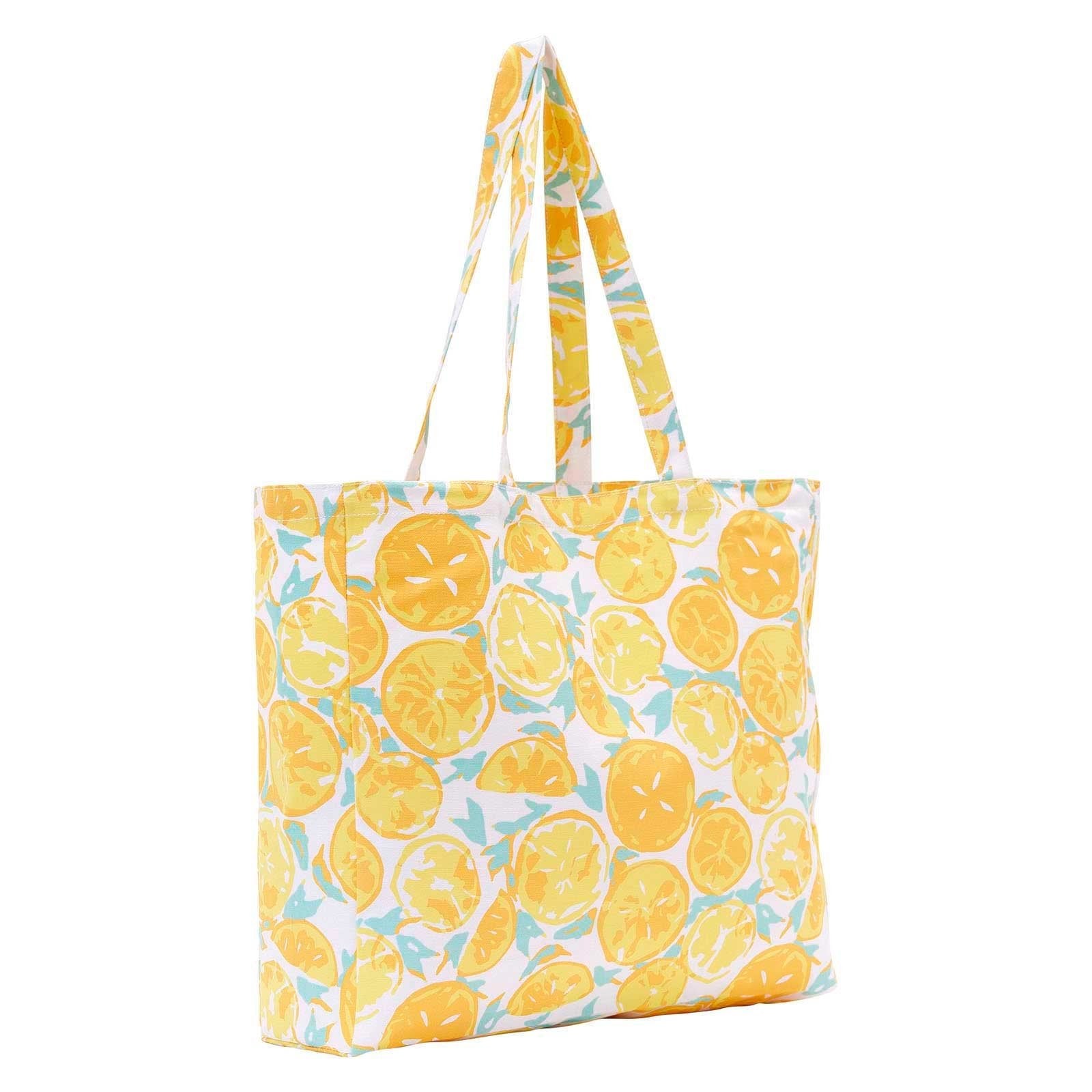 Lemon Slices Little Shopper Tote Bag Tote - rockflowerpaper