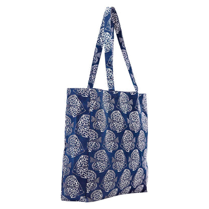 Indigo Fish Little Shopper Tote Bag Tote - rockflowerpaper