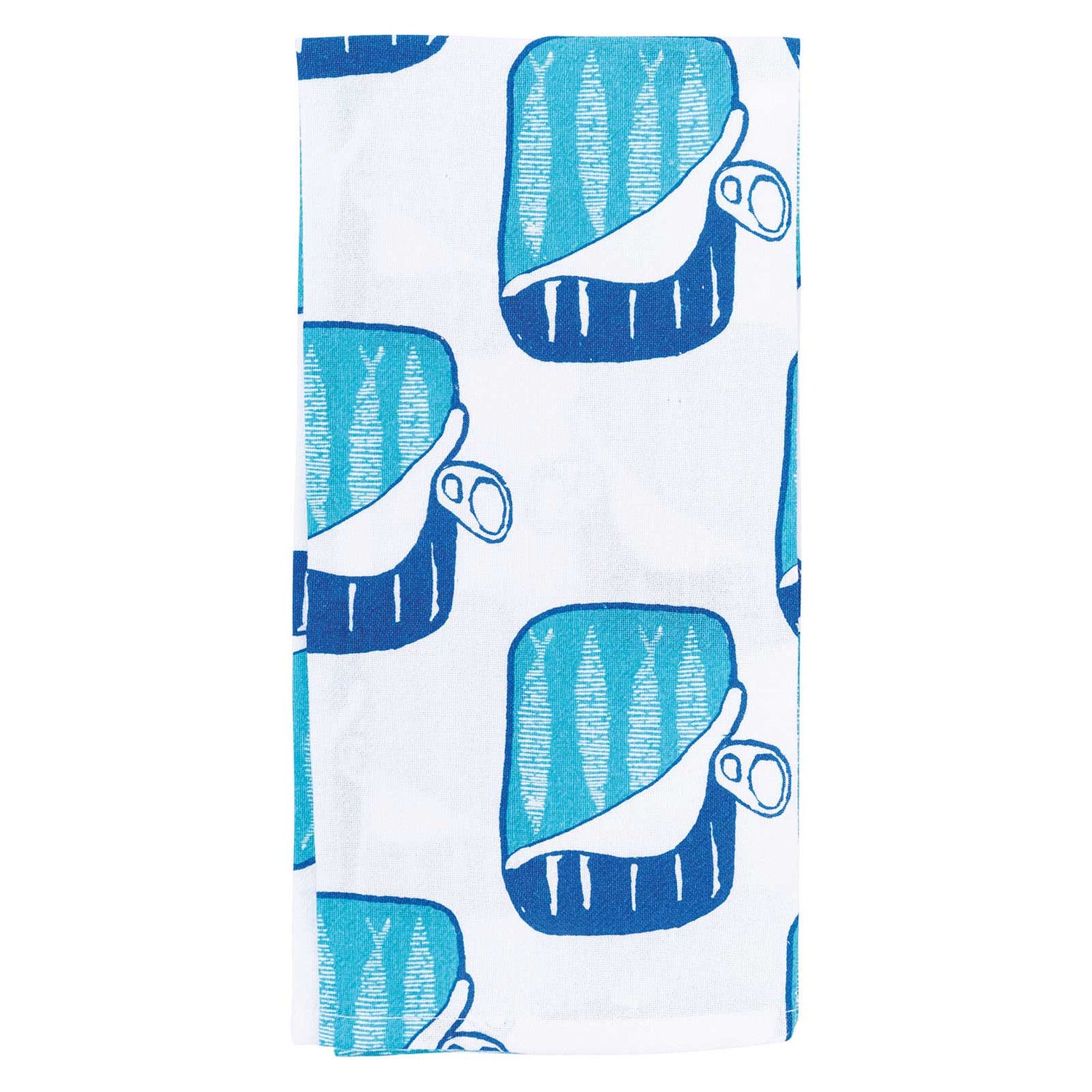 Sardines Kitchen Towel Set Of 3 Kitchen Towel - rockflowerpaper
