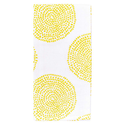 Lemon Slices Kitchen Towel Set Of 3 Kitchen Towel - rockflowerpaper