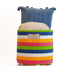 Coastal Stripe Canvas Basket Canvas Basket - rockflowerpaper