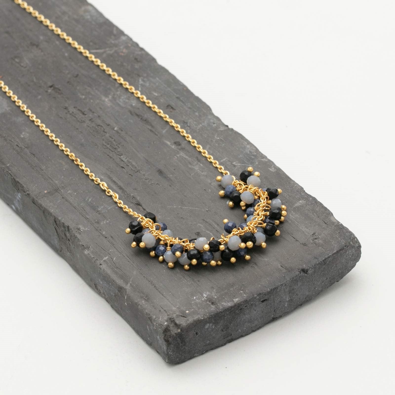 Hollow Bead Chain Necklace Minimalist Alloy Plated Necklace - Temu
