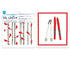 Alpine Ski Eco - Friendly Sponge Blu Cloth - Set of 2 Eco Cloth - rockflowerpaper