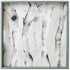 Birch Forest 15 Inch Square Lacquer Art Serving Tray Tray - rockflowerpaper