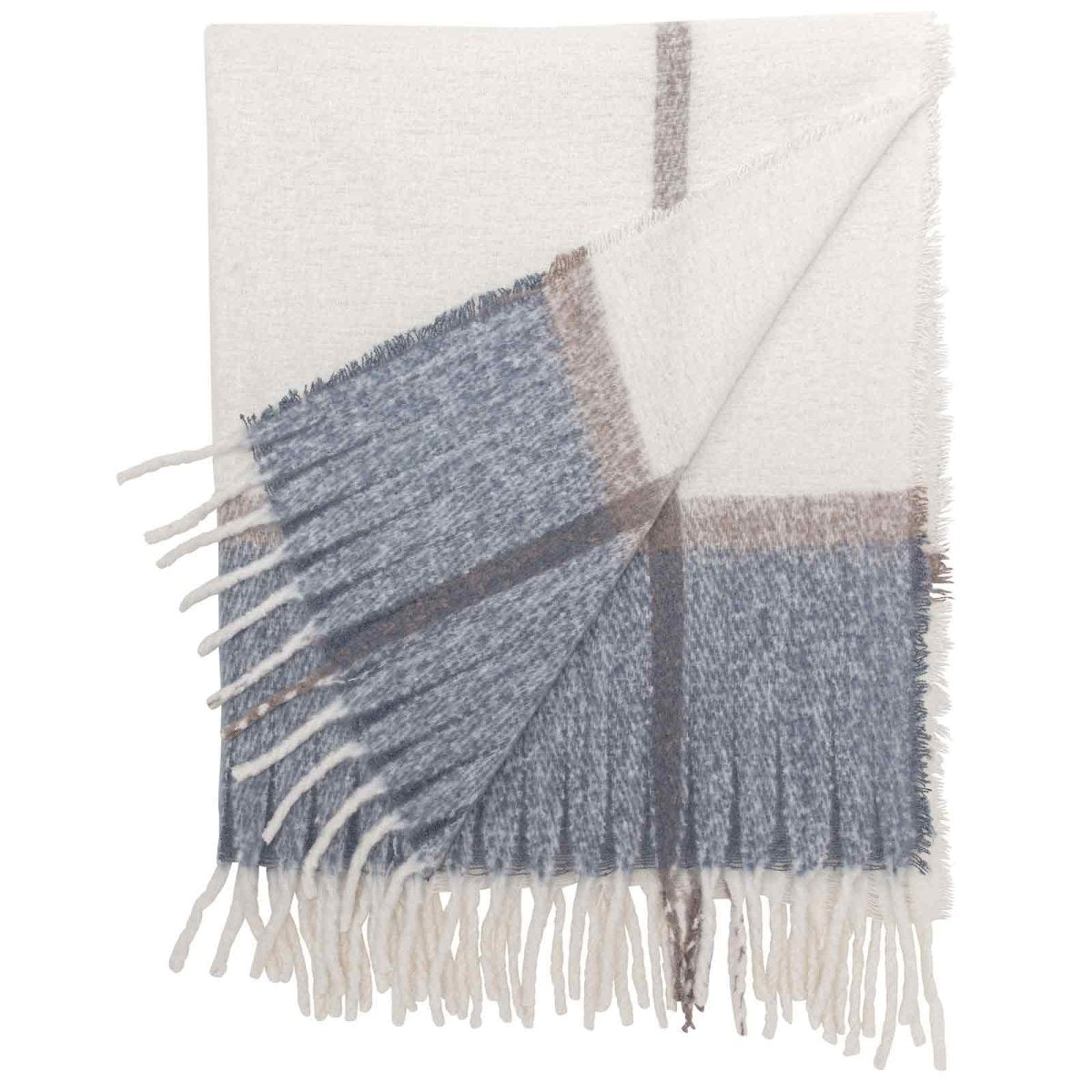 Blue Cuddle Throw Blanket Throw Blanket - rockflowerpaper