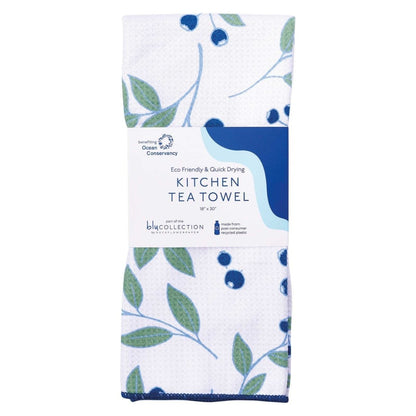 Blueberries Blu Kitchen Tea Towel Kitchen Towel - rockflowerpaper