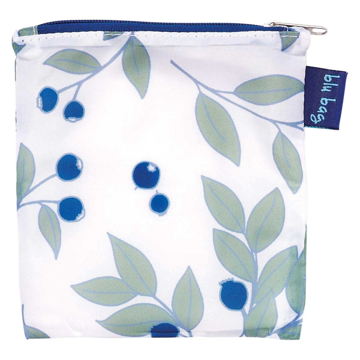 Blueberries Reusable Blu Shopping Bag - Machine washable Reusable Shopping Bag - rockflowerpaper