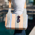 Boardwalk Stripe Melon Canvas Cross Body Crossbody Bag - rockflowerpaper