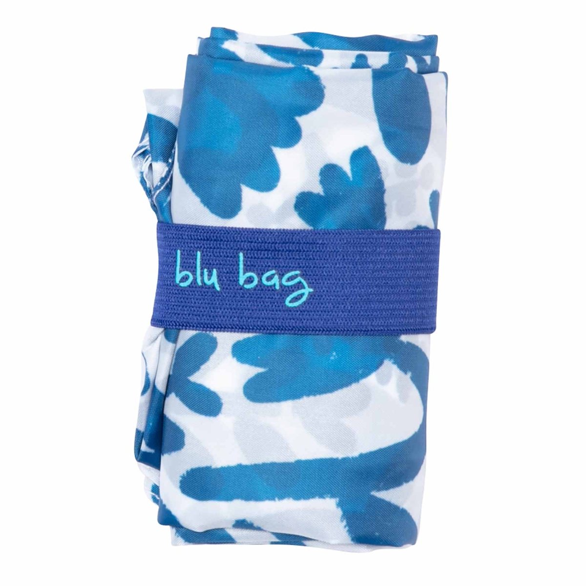 Botanical Blu Bag Reusable Shopping Bag - Machine Washable Reusable Shopping Bag - rockflowerpaper