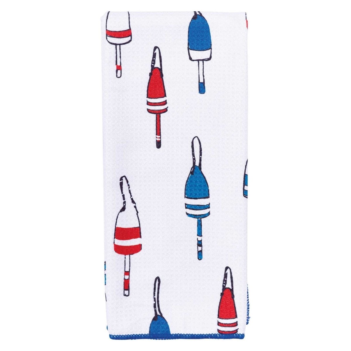 Buoys Blu Kitchen Tea Towel Kitchen Towel - rockflowerpaper