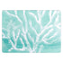 Cerulean Sea Coral Art Placemats - Set of 4 Placemat - rockflowerpaper