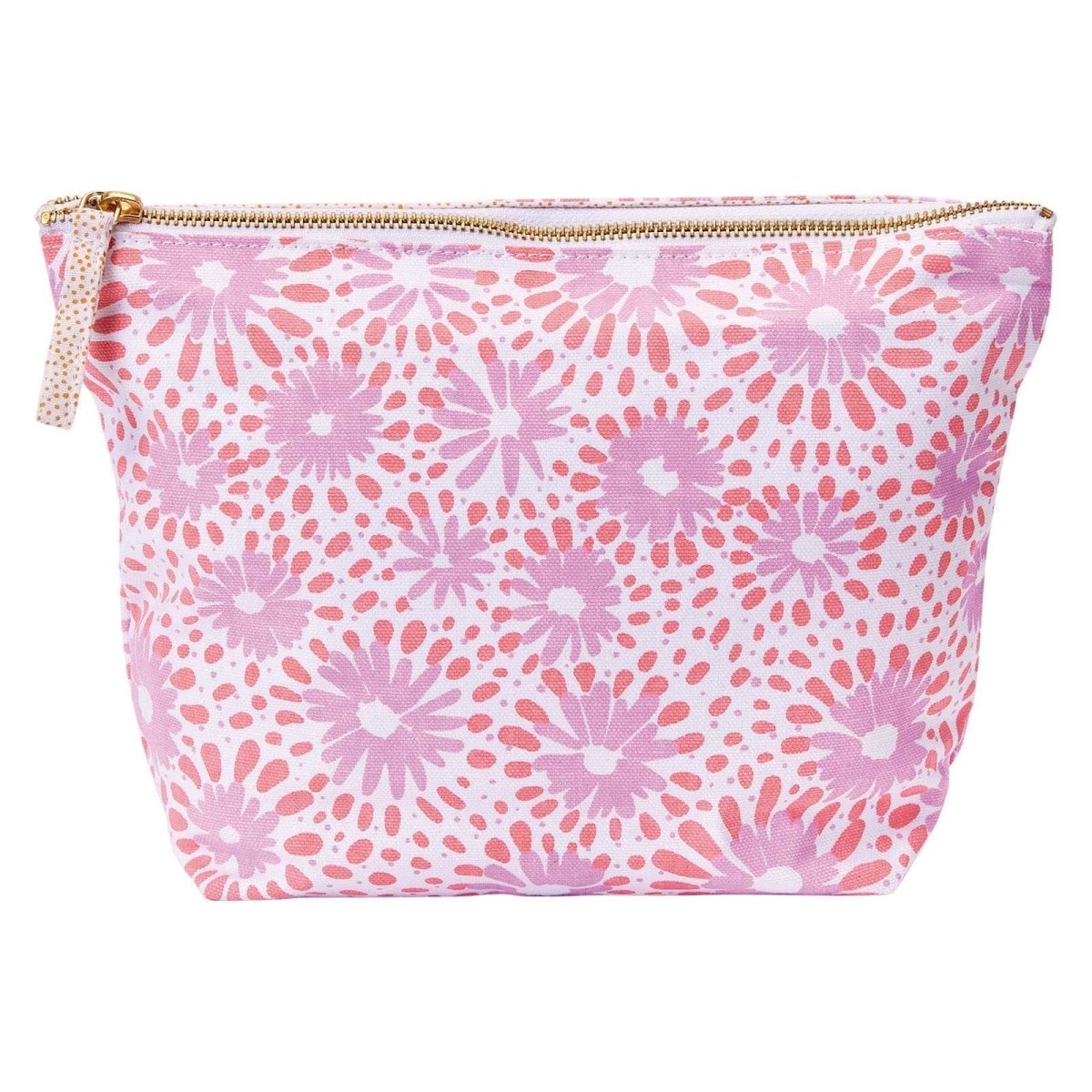 Chamomile Pink Large Relaxed Pouch Pouch - rockflowerpaper