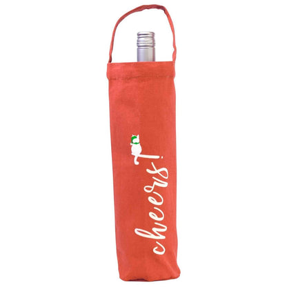 Cheers Wine Tote Gift Bag - rockflowerpaper