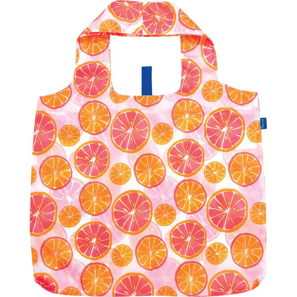 Citrus Red Blu Bag Reusable Shopping Bag - Machine Washable Reusable Shopping Bag - rockflowerpaper