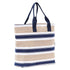 Classic Neutral Stripe Carryall Tote - rockflowerpaper