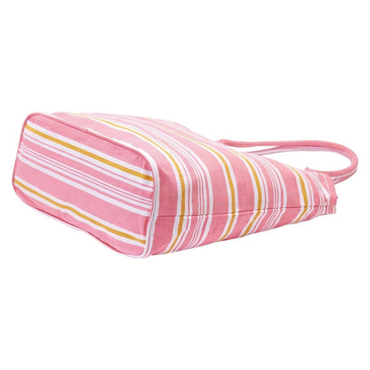 Cottage Melon Stripe Bucket Bag Tote - rockflowerpaper