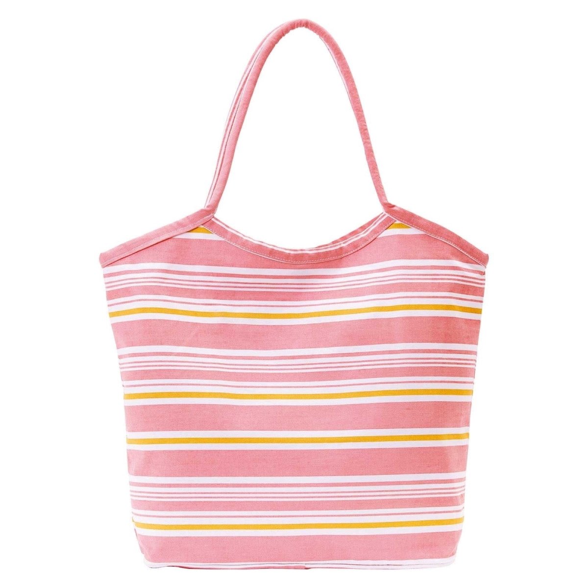 Cottage Melon Stripe Bucket Bag Tote - rockflowerpaper