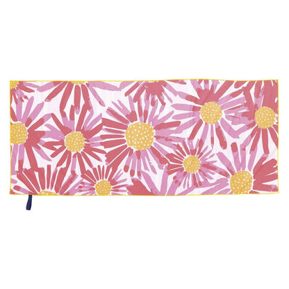 Daisies Reversible Eco Beach Towel Beach Towel - rockflowerpaper