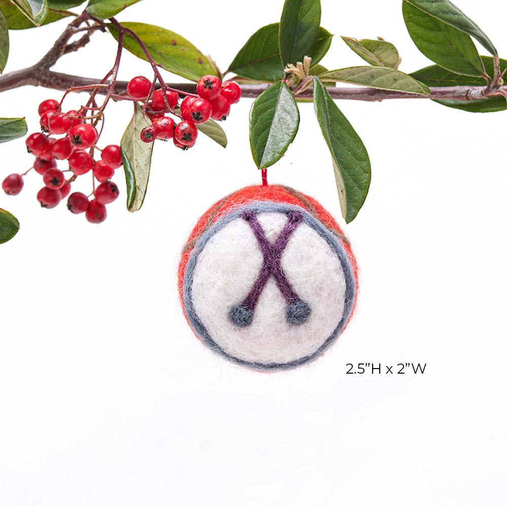 Drum Felt Ornament Ornament - rockflowerpaper