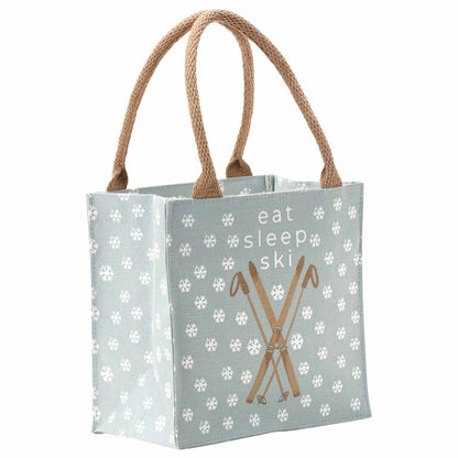 Eat Sleep Ski Itsy Bitsy Reusable Gift Bag Gift Bag - rockflowerpaper