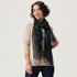 Fall Floral Featherweight Tassel Lux Scarf Scarf - rockflowerpaper