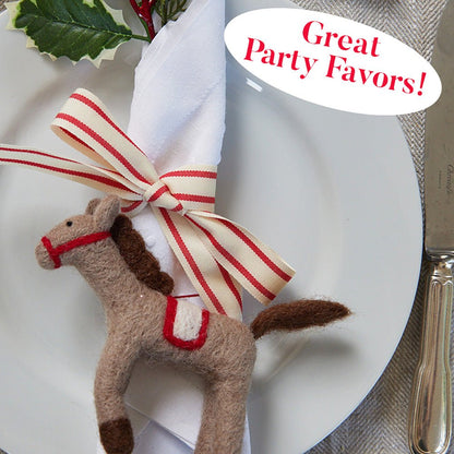 Horse Felt Ornament Ornament - rockflowerpaper