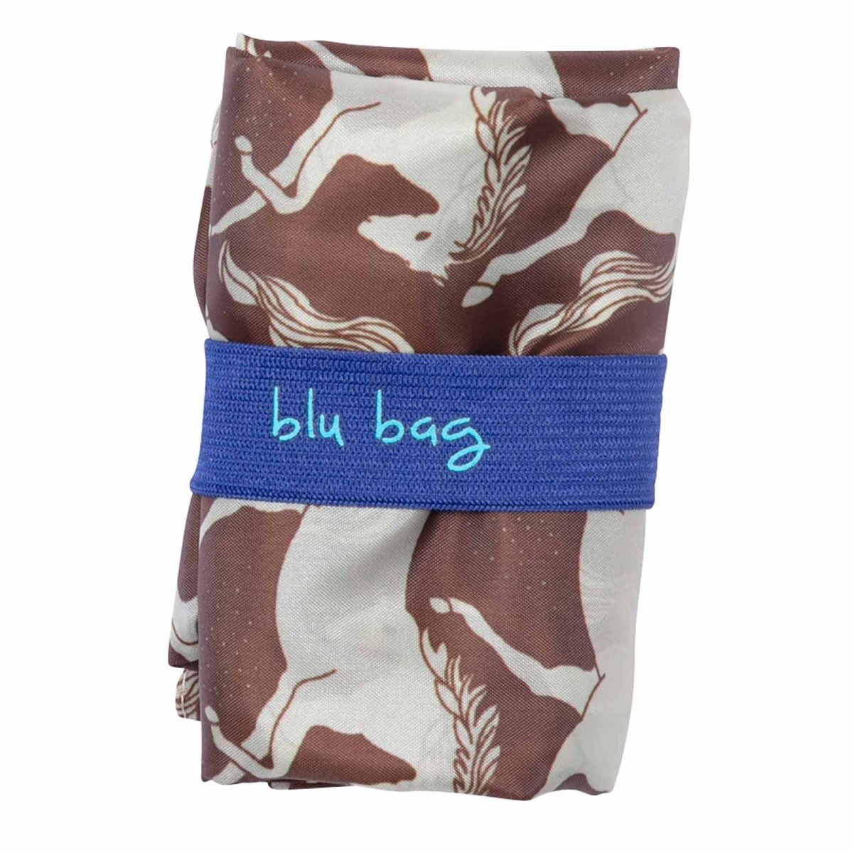 Horses Reusable Blu Bag Shopping Bag - Machine Washable Reusable Shopping Bag - rockflowerpaper