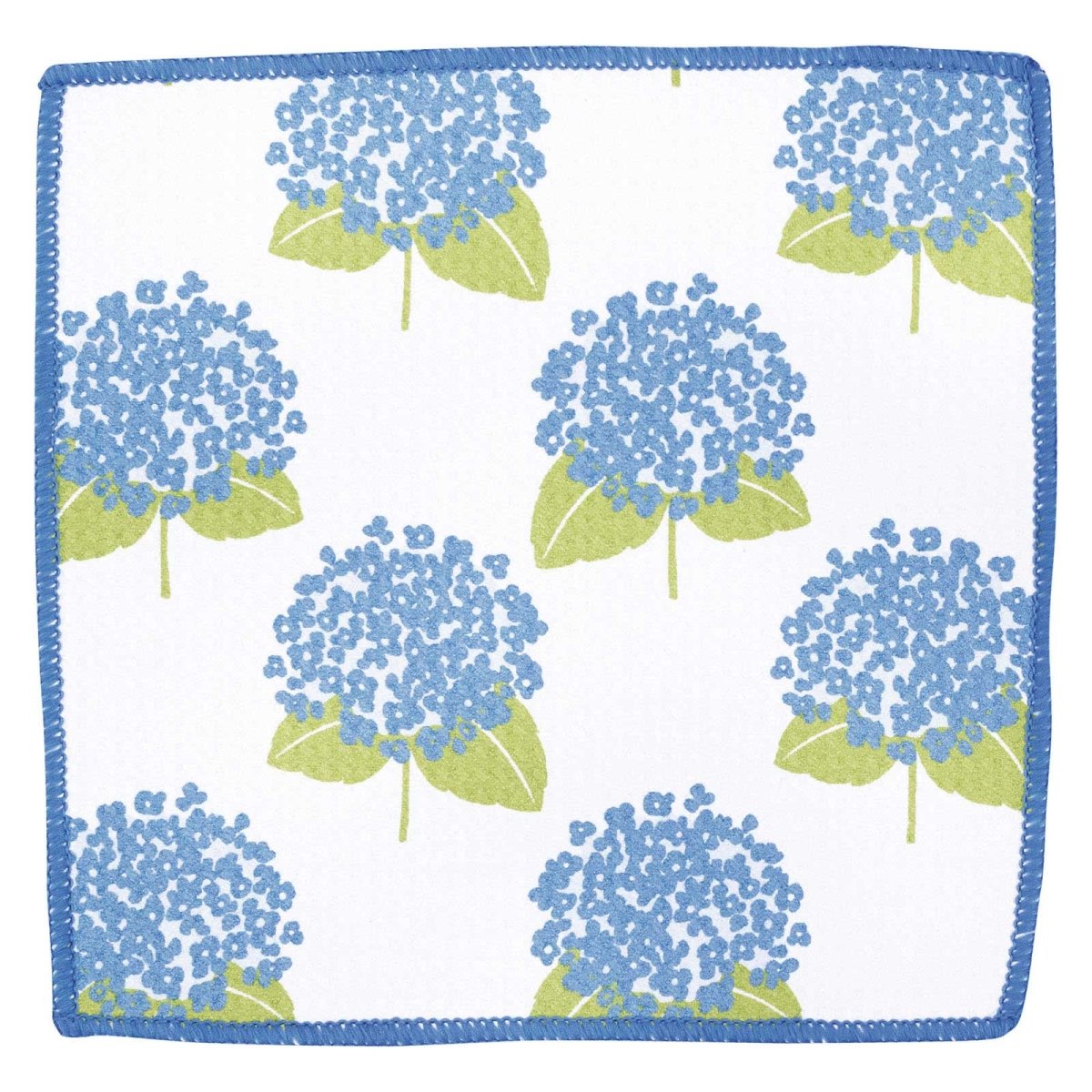 Hydrangea blu Kitchen Dish Cloths (Set of 3) Reusable Dish Cloth - rockflowerpaper