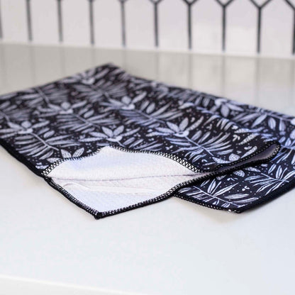Iris blu Kitchen Tea Towel Kitchen Towel - rockflowerpaper