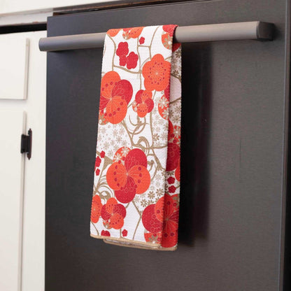 Kintsugi blu Kitchen Tea Towel Kitchen Towel - rockflowerpaper