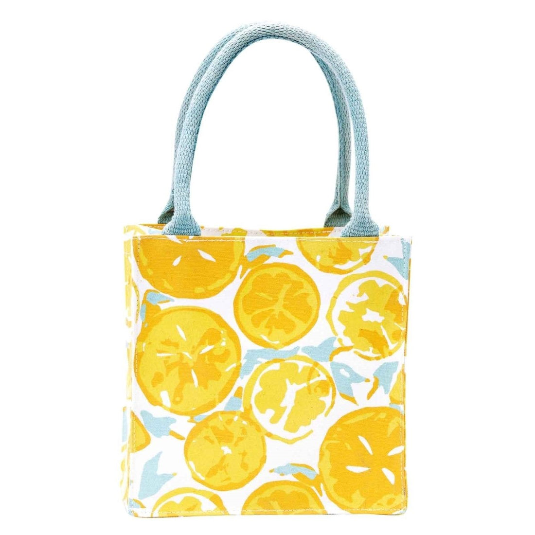 Lemon Slices Reusable Itsy Bitsy Gift Bag Gift Bag - rockflowerpaper