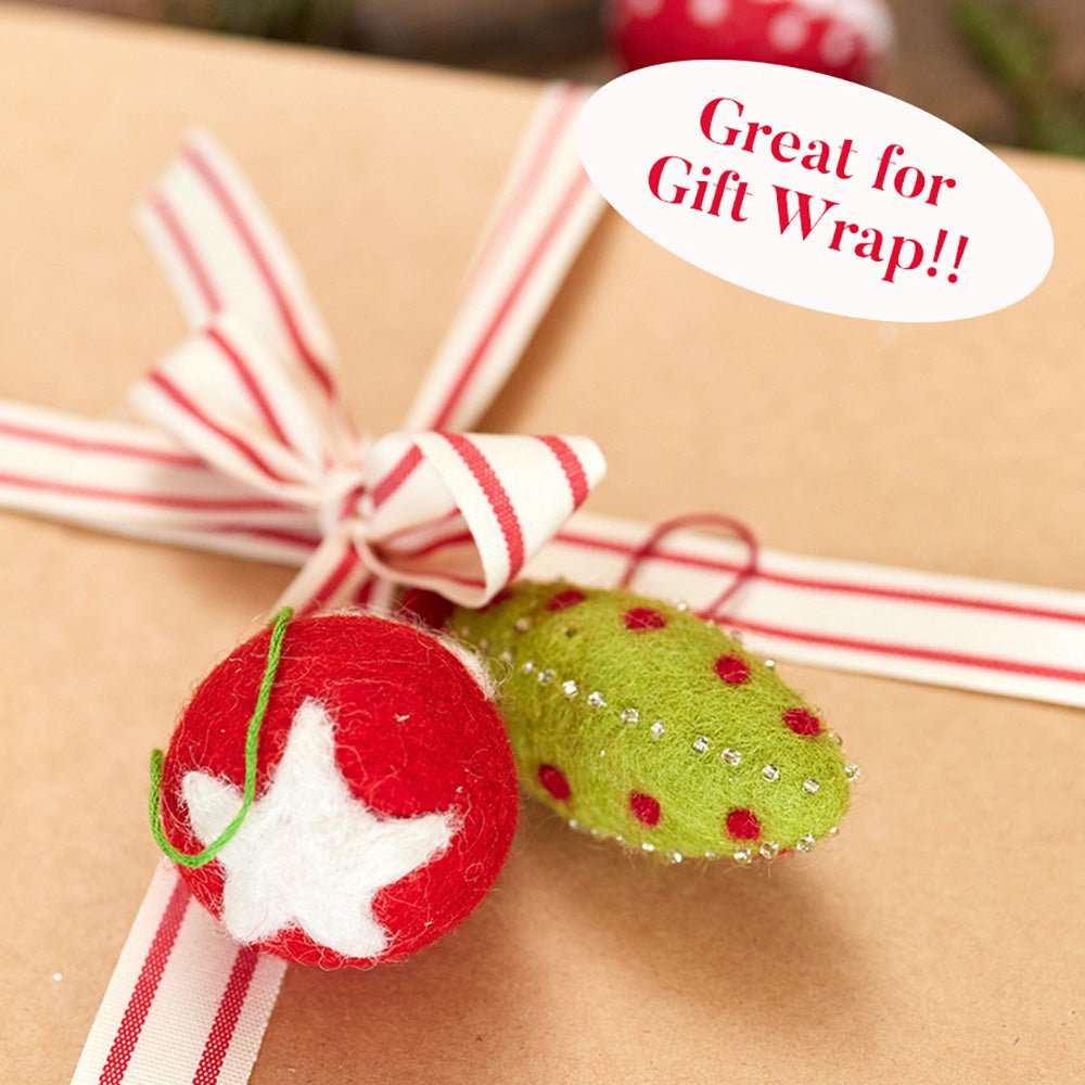 Long Drop Felt Ornaments Pack 3 Ornament - rockflowerpaper