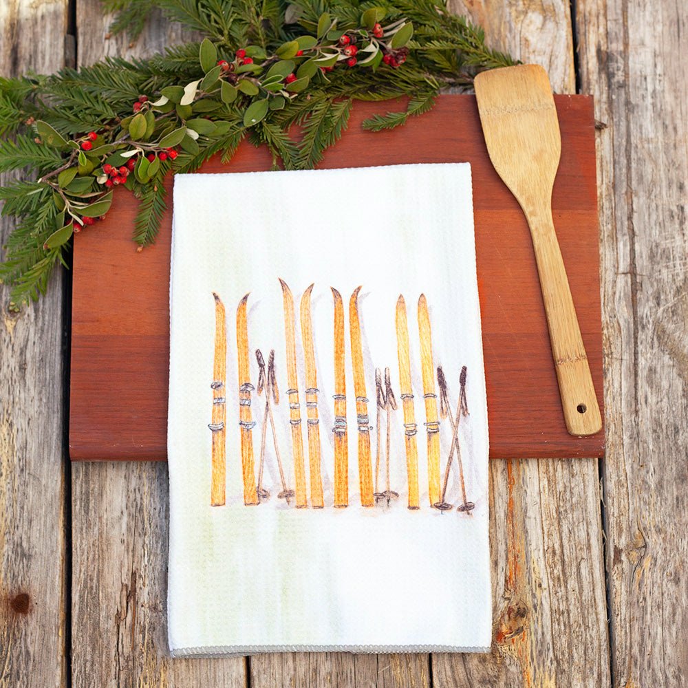 Mont Blanc Eco Kitchen Tea Towel Tea Towel - Rockflowerpaper