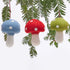 Mushrooms Felt Ornaments Pack 3 Ornament - rockflowerpaper