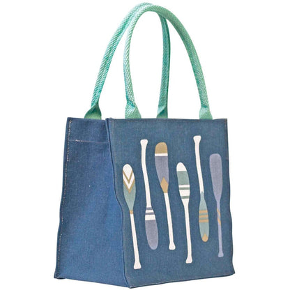 Paddles Blue Itsy Bitsy Gift Bag - rockflowerpaper