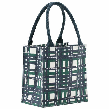 Plaid Green Itsy Bitsy Gift Bag Gift Bag - rockflowerpaper