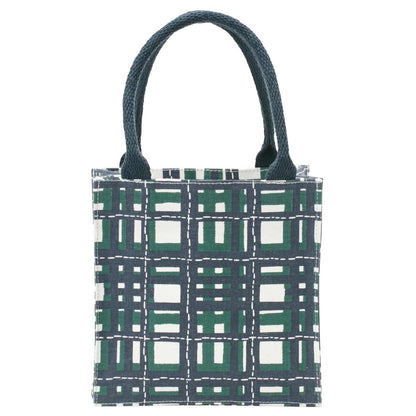 Plaid Green Itsy Bitsy Gift Bag Gift Bag - rockflowerpaper