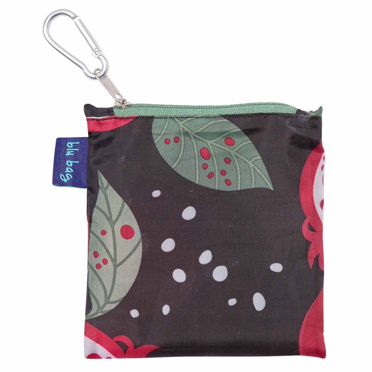 Pomegranate Garden Blu Bag Reusable Shopping Bag - Machine Washable Reusable Shopping Bag - rockflowerpaper