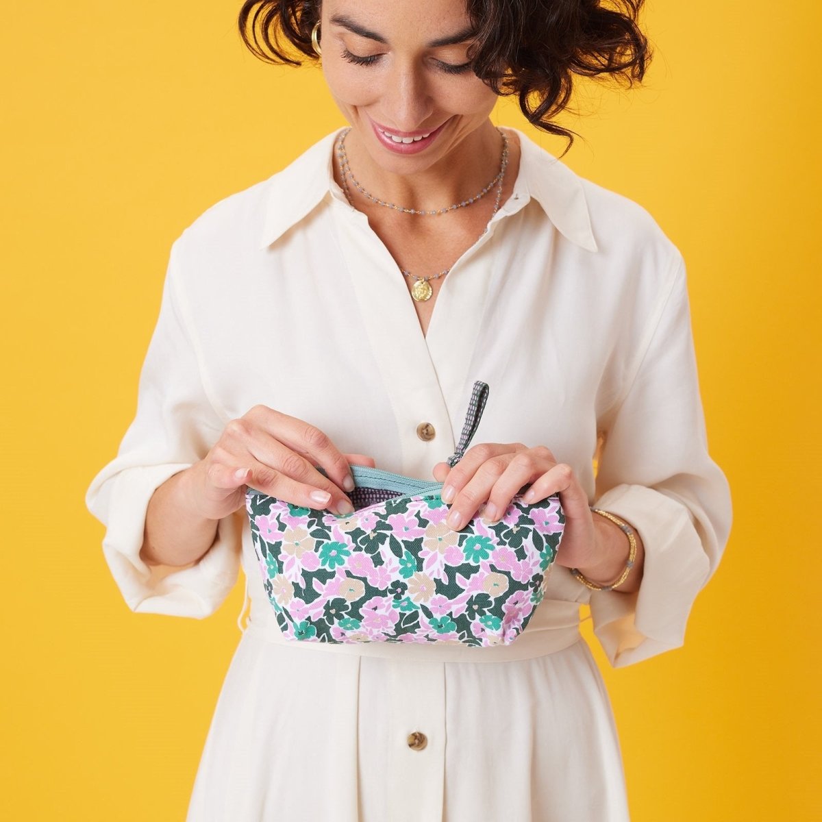 Primrose Small Relaxed Pouch Pouch - rockflowerpaper