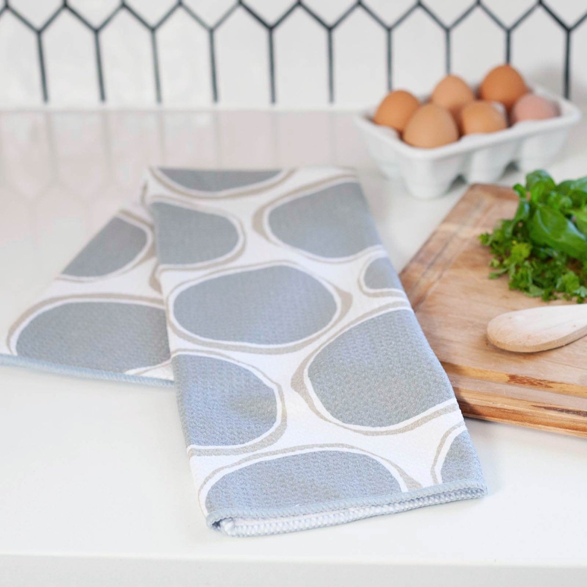 Roray blu Kitchen Tea Towel Kitchen Towel - rockflowerpaper