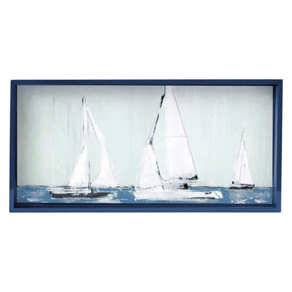 Sail Away 10 X 20 Art Tray Tray - rockflowerpaper