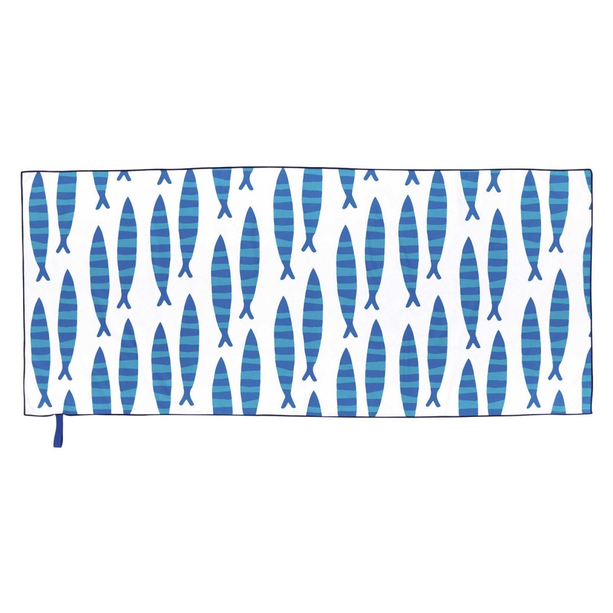 Sardine Reversible Eco Beach Towel Beach Towel - rockflowerpaper