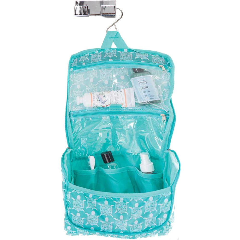 Sea Turtle Hanging Toiletry Bag Hanging Bag - rockflowerpaper