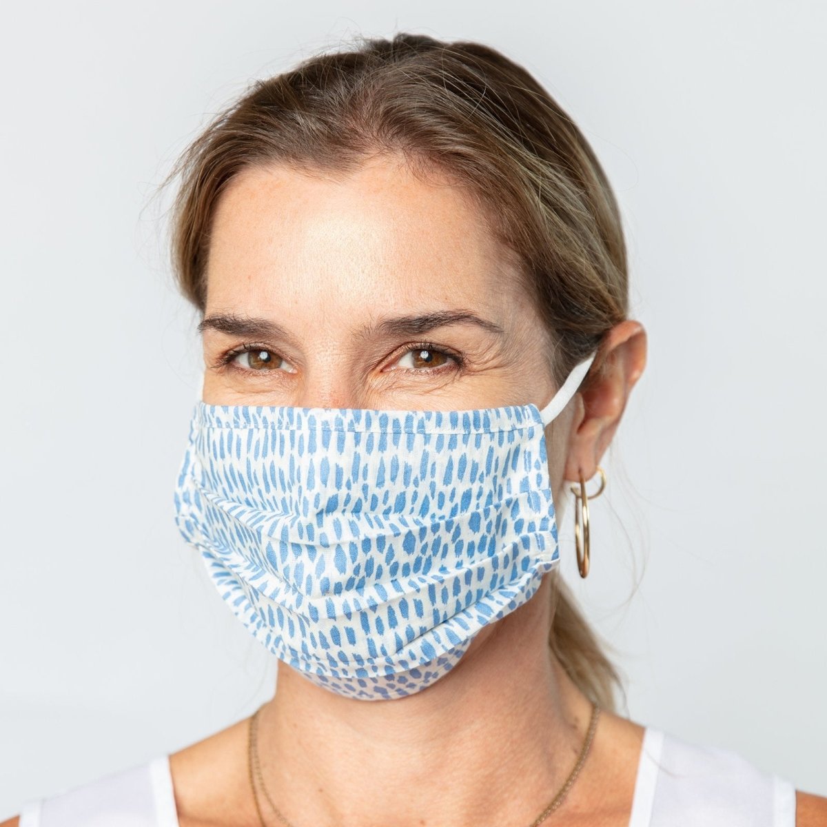 Stay Safe in Style: Jacey Lavender Cotton Mask Mask - rockflowerpaper