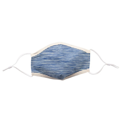 Suri Navy - Chic Adjustable Cotton Mask Mask - rockflowerpaper