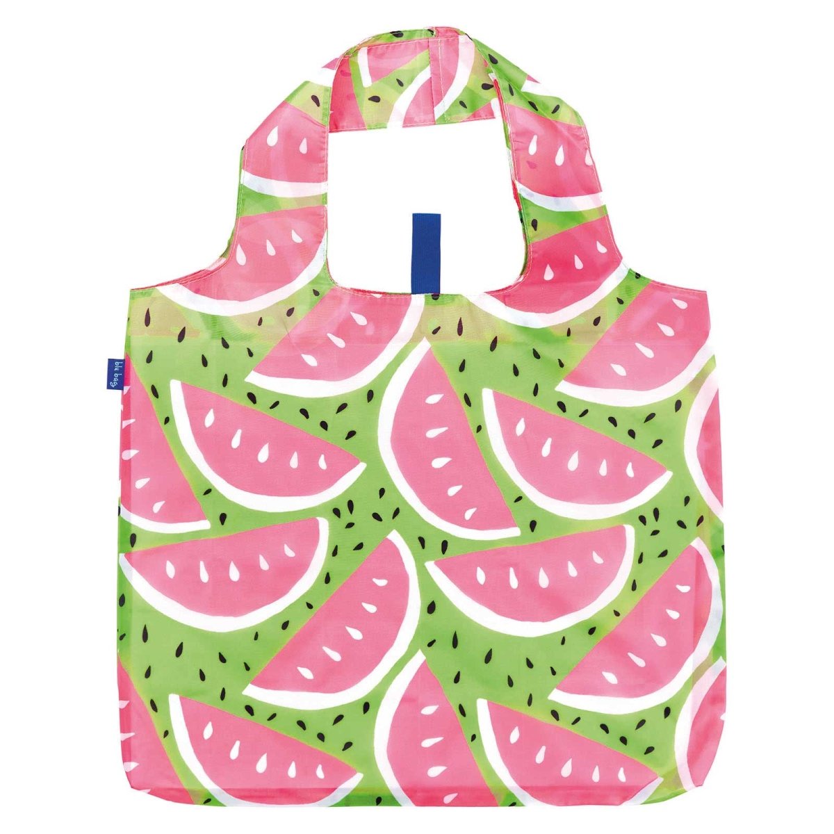 Watermelon Blu Bag Reusable Shopping Bag - Machine Washable Reusable Shopping Bag - rockflowerpaper